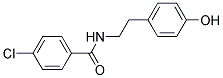 N-(P-Chloro-Benzoyl)Tyramine Struktur