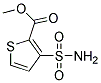 Methyl 3-Sulfamoyl-Thiophene-2-Carboxylate Struktur