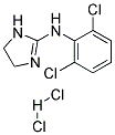 Clonidine Hydrochloride Chloride Struktur