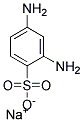 Sodium 2,4-diaminobenzenesulphonate Struktur