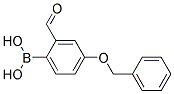 4-Benzyloxy-2-formylbenzeneboronic acid Struktur