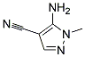 5-Amino-4-cyano-1-methyl-1H-pyrazole Struktur