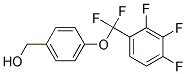 4-(Pentafluorobenzyloxy)benzyl alcohol Struktur