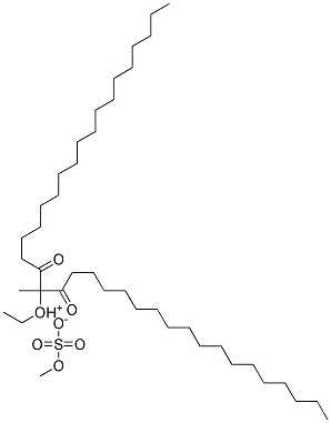 DISTEAROYLETHYL HYDROXYETHYLMONIUM METHOSULFATE Struktur