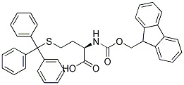 Fmoc-S-trityl-D-Homocysteine Struktur