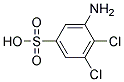 3-Amino-4,5-dichlorobenzenesulfonic acid Struktur