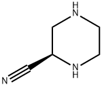 (R)-piperazine-2-carbonitrile Struktur