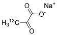 PYRUVIC ACID SODIUM SALT-[3-13C] Struktur