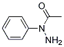 N-phenyl-N-acetylhydrazine Struktur