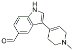 3-(1-METHYL-1,2,3,6-TETRAHYDRO-PYRIDIN-4-YL)-1H-INDOLE-5-CARBALDEHYDE Struktur