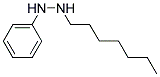 N-HEPTYL-N'-PHENYL-HYDRAZINE Struktur