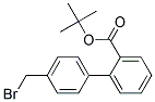 t-Butyl-4'(bromomethyl)-biphenyl-2-carboxylate Structure