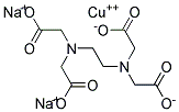 ethylenediaminetetraacetic acid disodium copper(ii) salt Struktur