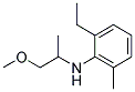 N-(2-Methoxy-1-Methylethyl)-2-Ethyl-6-Methylbenzenamine Struktur