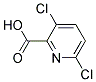 3,6-Dichloropyridine-2-CarboxulicAcid Struktur