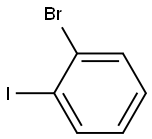 Bromoiodobenzene Struktur