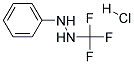 2-(Trifluromethyl)phenylhydrazine hydrochloride Struktur