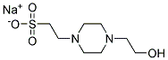 HEPES, Sodium Salt, ULTROL Grade Struktur