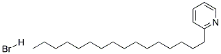 Hexadecylpyridinehydrobromide Struktur
