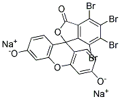 TETRABROMOFLUORESCEIN DISODIUM SALT Struktur