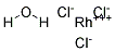 RHODIUM TRICHLORIDE MONOHYDRATE Struktur