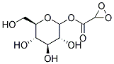 PERACETYL D-GLUCOPYRANOSE Struktur