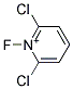 N-FLUORO-2,6-DICHLOROPYRIDINIUM Struktur