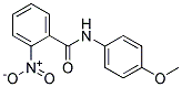 N-(2-NITROBENZOYL)-P-ANISIDINE Struktur