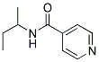 N-(1-METHYLPROPYL)-4-PYRIDINECARBOXAMIDE Struktur