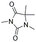 DIMETHYL-DIMETHYL-HYDANTOIN Struktur