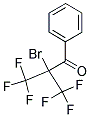 BIS(TRIFLUOROMETHYL)BROMOACETOPHENONE Struktur