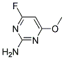 4-FLUORO-6-METHOXY-2-PYRIMIDINAMINE Struktur