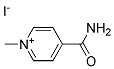 4-CARBAMOYL-1-METHYLPYRIDINIUM IODIDE Struktur