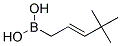 4,4-DIMETHYL-2-PENTENYLBORONIC ACID Struktur