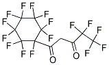 4,4,5,5,5-PENTAFLUORO-1-PERFLUOROCYCLOHEXYL-PENTANE-1,3-DIONE Struktur