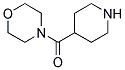 4-(PIPERIDIN-4-YLCARBONYL)MORPHOLINE Struktur