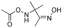 3-HYDROXYAMINO-3-METHYL-2-BUTANONE OXIME ACETATE Struktur