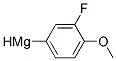 3-FLUORO-4-METHOXYPHENYLMAGNESIUM Struktur