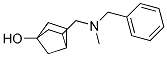 3-(N-METHYL-N-BENZYLAMINOMETHYL)NORBORNEOL Struktur