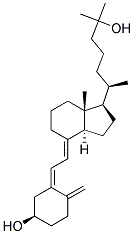 (3BETA,5Z,7E)-9,10-SECOCHOLESTAN-5,7,10(19)-TRIENE-3,25-DIOL Struktur