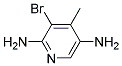 3-BROMO-2,5-DIAMINO-4-PICOLINE, Struktur