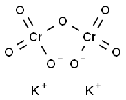 POTASSIUM DICHROMATE SOLUTION FOR USE AS AN ULTRAVIOLET ABSORBANCE STANDARD Struktur