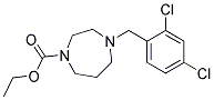 ETHYL 4-(2,4-DICHLOROBENZYL)-1,4-DIAZEPANE-1-CARBOXYLATE, TECH Struktur