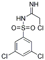 N1-(2-CHLOROETHANIMIDOYL)-3,5-DICHLOROBENZENE-1-SULFONAMIDE, TECH Struktur