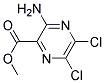 METHYL 3-AMINO-5,6-DICHLOROPYRAZINE-2-CARBOXYLATE, TECH Struktur