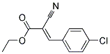 ETHYL 3-(4-CHLOROPHENYL)-2-CYANOACRYLATE, TECH Struktur