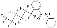 N-CYCLOHEXYL-2-(1,1,2,2,3,3,4,4,5,5,6,6,6-TRIDECAFLUOROHEXYL)BENZAMIDE, TECH Struktur