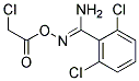 O1-(2-CHLOROACETYL)-2,6-DICHLORO-1-BENZENECARBOHYDROXIMAMIDE, TECH Struktur