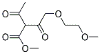 METHYL 2-ACETYL-4-(2-METHOXY-ETHOXY)-3-OXO-BUTYRATE Struktur