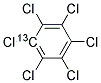 HEXACHLOROBENZENE-13C Struktur